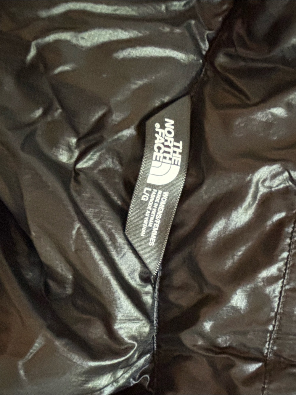 The North Face Black Packable Quilted Jacket - Picture 5 of 6